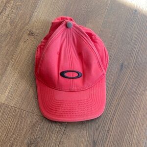 Oakley Red Cap with Logo